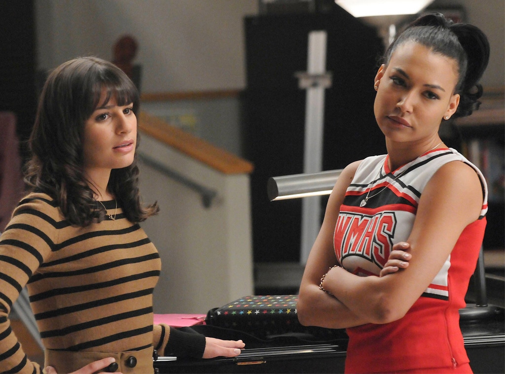 Naya Rivera Denies Having Beef With Glee Co-Star Lea Michele - E! Online